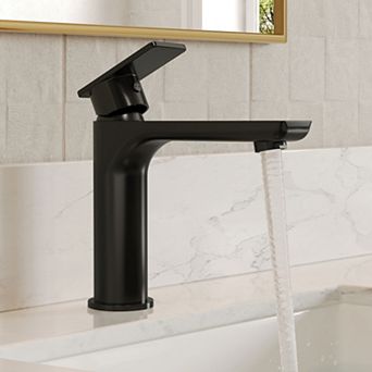 GRANDJOY 5 in Single Hole Single Handle Bathroom Faucet,1.2GPM Water Saving Tap with Pop-Up Drain
