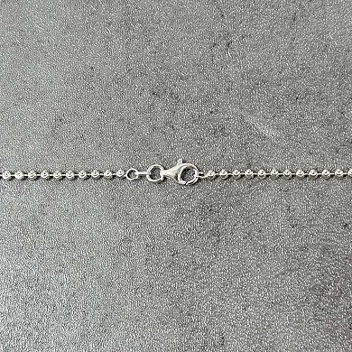 Moon Bead Chain Necklace