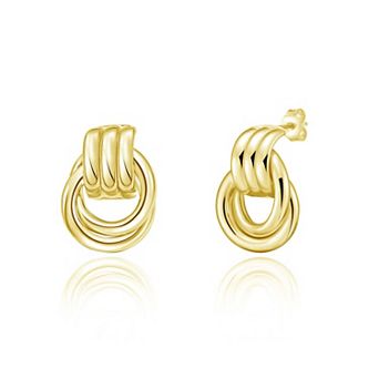 Doorknocker Stud Earring