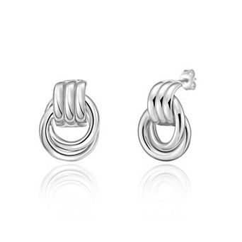 Doorknocker Stud Earring
