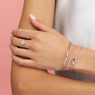 Sculpted Bangle Bracelet