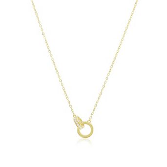 Interlocking CZ Necklace