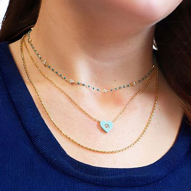 Bullet Bead Chain Necklace
