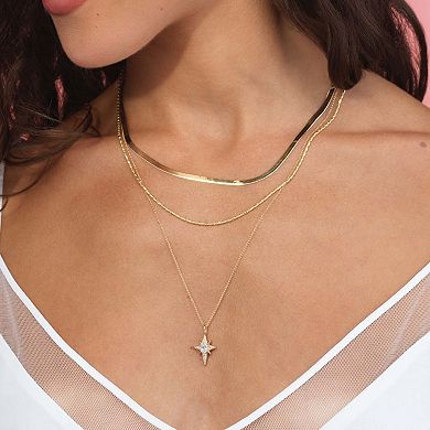 Bullet Bead Chain Necklace