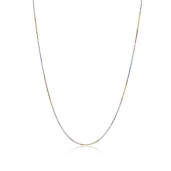 Tricolor Chain Necklace