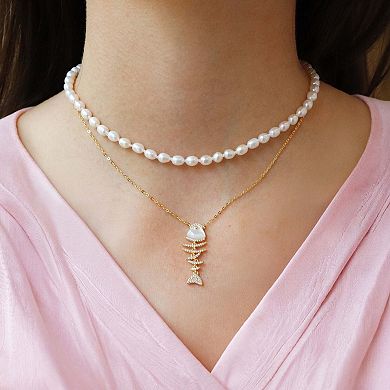 Coastal Pearl Necklace