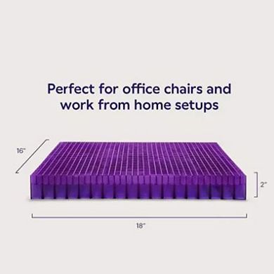 Purple Simple Seat Cushion