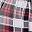 Grey Red Plaid
