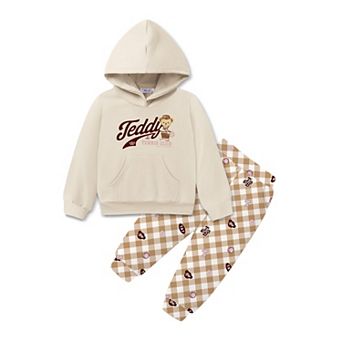 Arshiner Little Girl Outfits Toddler Girl Clothes Hoodie Sweatshirt With Pocket And Long Pants