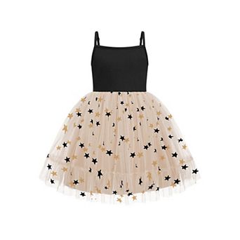 Arshiner Kids Girls Tutu Dress Tulle Birthday Princess Dresses Formal Graduation Outfit Summer