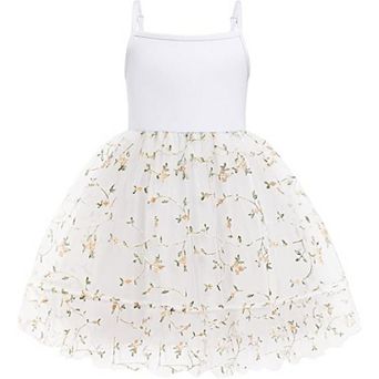 Arshiner Kids Girls Tutu Dress Tulle Birthday Princess Dresses Formal Graduation Outfit Summer