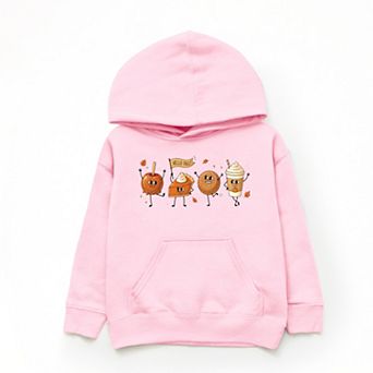 Hello Fall Stick Figures - Youth Graphic Hoodie