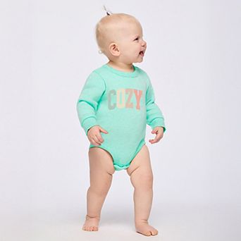 Cozy Arched Pastel - Infant Fleece BodySuit