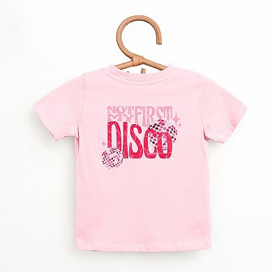 Not My First Disco - Toddler Short Sleeve Graphic T-Shirt