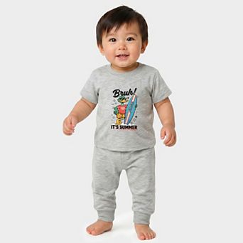 Bruh! It's Summer Duck - Infant Jogger Pant Crew Set of 2