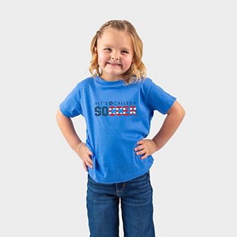 It's Called Soccer USA - Toddler Short Sleeve Graphic T-Shirt