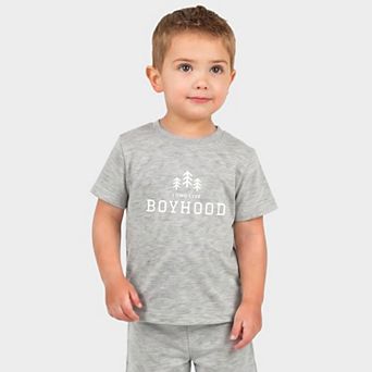 Long Live Boyhood - Toddler Crew Shorts Set