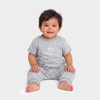 Long Live Boyhood - Infant Jogger Pant Crew Set