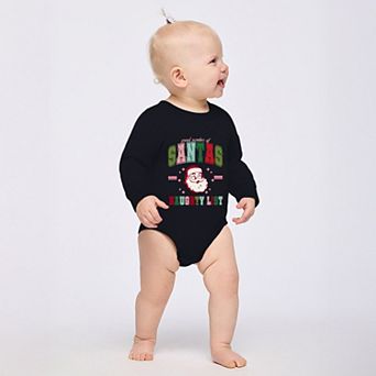 Member Of Santa's Naughty List - Infant Fleece BodySuit