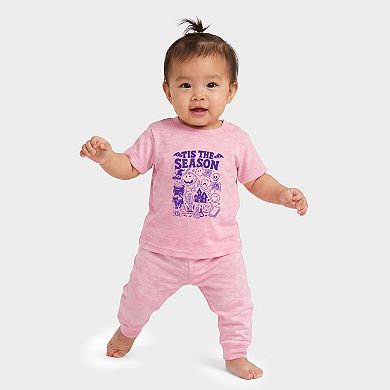 SmileyWorld Tis The Season Halloween - Infant Jogger Pant Crew Set