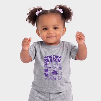 SmileyWorld Tis The Season Halloween - Infant Jogger Pant Crew Set