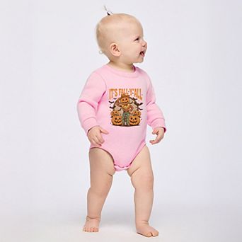 It's Fall Y'all Pumpkin Cowboy - Infant Fleece BodySuit