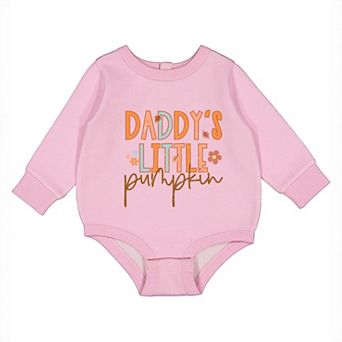 Daddy's Little Pumpkin - Infant Fleece BodySuit