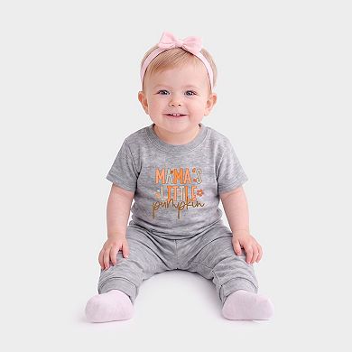 Mama's Little Pumpkin - Infant Jogger Pant Crew Set