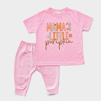 Mama's Little Pumpkin - Infant Jogger Pant Crew Set
