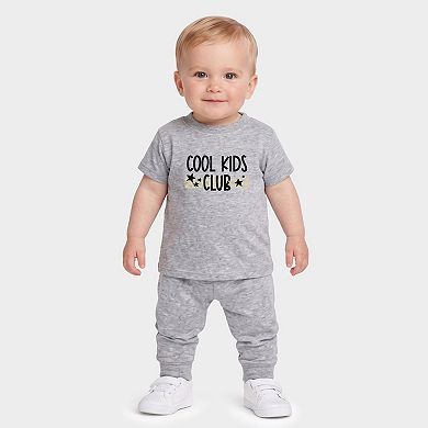 Cool Kids Club - Infant Jogger Pant Crew Set