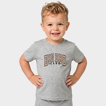 Big Bro Club Stars - Toddler Crew Shorts Set