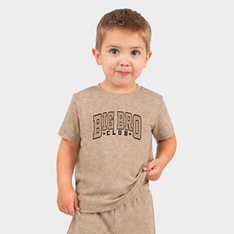 Big Bro Club Stars - Toddler Crew Shorts Set