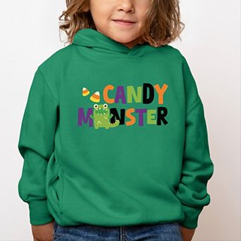 Candy Monster Colorful - Toddler Hoodie
