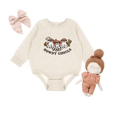 Howdy Ghouls Trio - Infant Fleece BodySuit