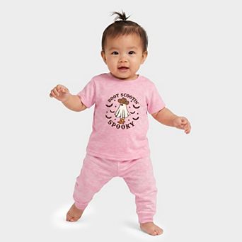 Boot Scootin' Spooky - Infant Jogger Pant Crew Set