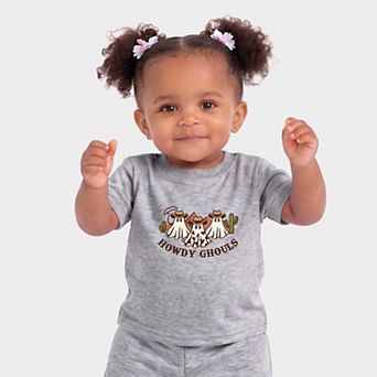 Howdy Ghouls Trio - Infant Jogger Pant Crew Set