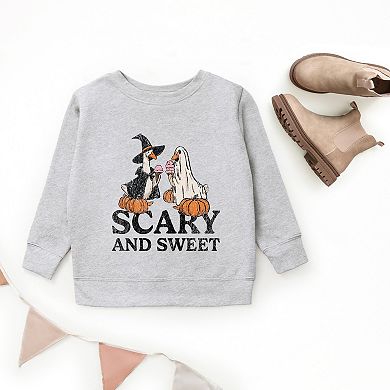 Scary and Sweet Geese - Youth Graphic Sweatshirt