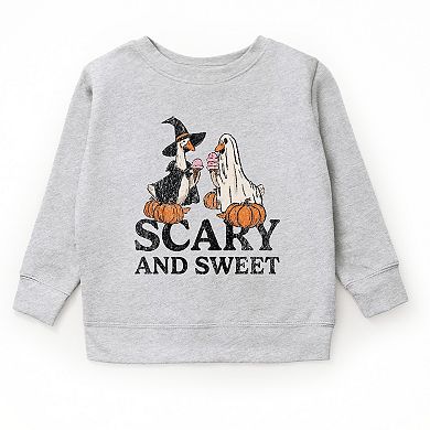 Scary and Sweet Geese - Youth Graphic Sweatshirt