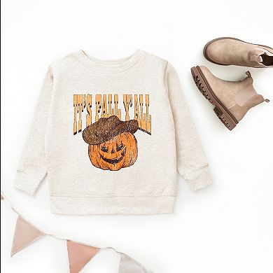 It's Fall Y'all Jack-O-Lantern - Youth Graphic Sweatshirt