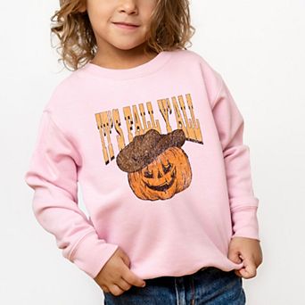 It's Fall Y'all Jack-O-Lantern - Toddler Graphic Sweatshirt