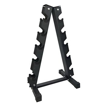 Dumbbell Rack Stand Only,A-Frame Dumbbell Weight Rack for Home Gym,Space Saving, Easy Assembly