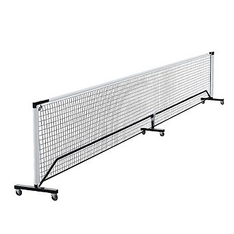 Portable Pickleball Net 22FT Regulation with Locking Wheels, Heavy Duty PE Net,Carry Bag, Easy Setup