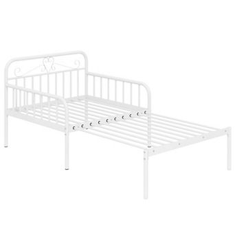 Costway Metal Daybed Extendable Daybed to Twin Size Bed Heavy Duty Slats Support Sofa Bed