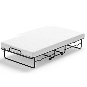 Costway Twin Size Folding Bed 38" x 75" Rollaway Guest Bed Portable Sleeper Bed