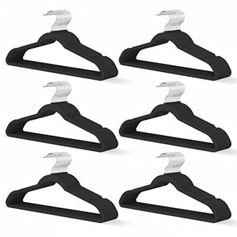 KAUFLY Wooden Hangers Heavy Duty Solid Wood Coat Shirt Pants 360 Hook