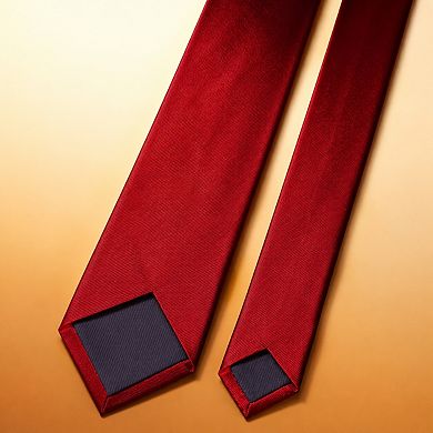 Live2Pedal Mens Solid Color Formal Neckties Handmade Twill Gift Wedding Business