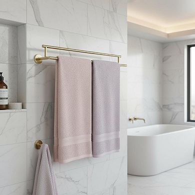 Champagne Bronze Double Towel Bar 24 Inch Bathroom Hardware