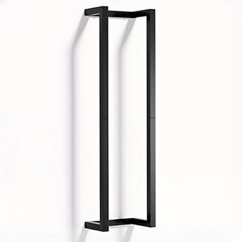 304 Stainless Steel 30" Wall-Mounted Towel Rack Holds 6 Large Towels Bathroom Small Space Organizer