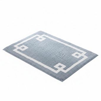 Cotton Bathroom Rug Non Slip Backing Tufted Plush Absorbent Quick Dry Spa Design
