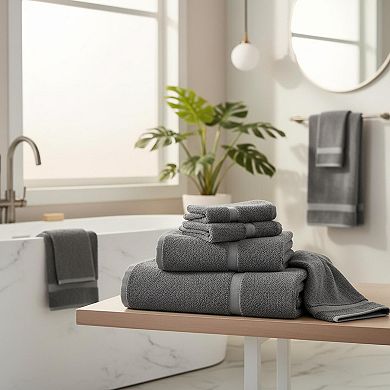 Hotel & Spa Quality Cotton Towels Soft Absorbent 4-piece Bath